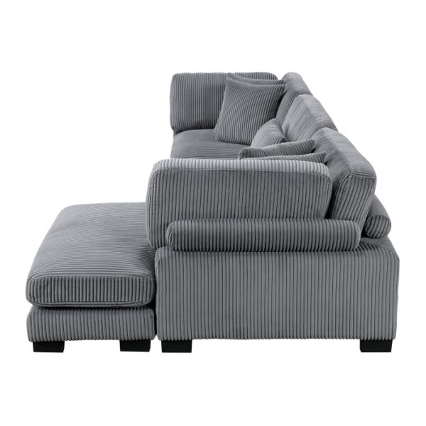 8555GY*CRACVC 3-Piece Modular Sectional wi...