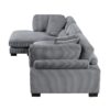 8555GY*CRACVC 3-Piece Modular Sectional wi...
