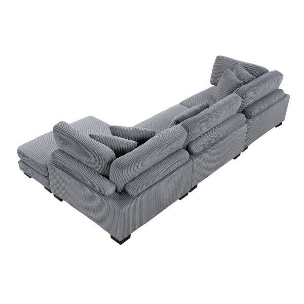 8555GY*CRACVC 3-Piece Modular Sectional wi...