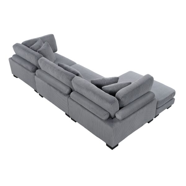 8555GY*CRACVC 3-Piece Modular Sectional wi...