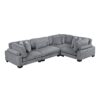 8555GY*3CRAC 4-Piece Modular Sectional