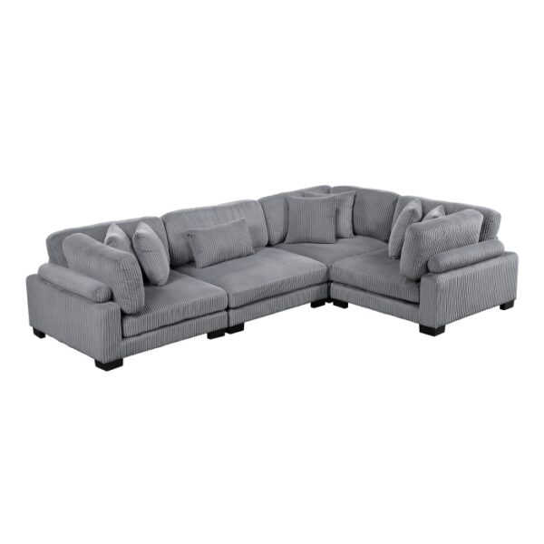 8555GY*3CRAC 4-Piece Modular Sectional