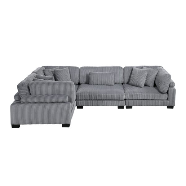 8555GY*3CRAC 4-Piece Modular Sectional