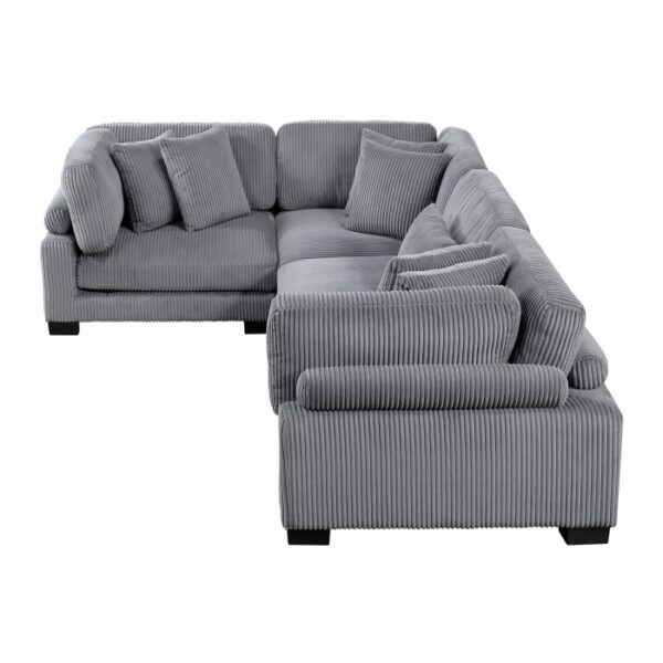 8555GY*3CRAC 4-Piece Modular Sectional
