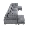 8555GY*2AC2VC 4-Piece Modular Sectional wi...