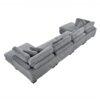 8555GY*2AC2VC 4-Piece Modular Sectional wi...