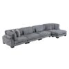 8555GY*CR2ACVC 4-Piece Modular Sectional wi...