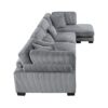 8555GY*CR2ACVC 4-Piece Modular Sectional wi...