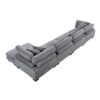 8555GY*CR2ACVC 4-Piece Modular Sectional wi...