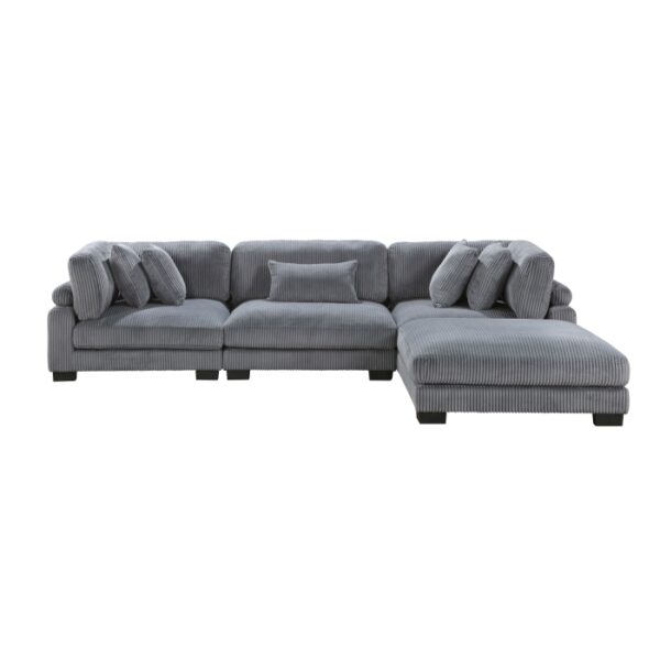 8555GY*4OT 4-Piece Modular Sectional wi...