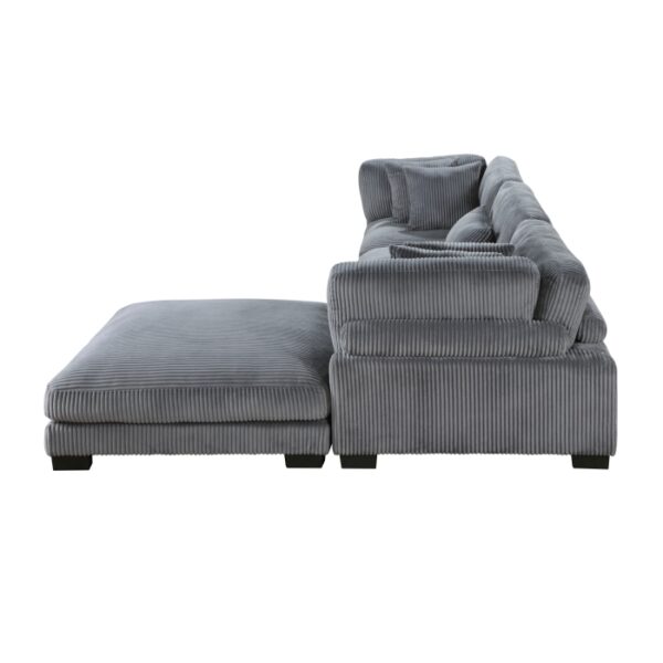 8555GY*4OT 4-Piece Modular Sectional wi...