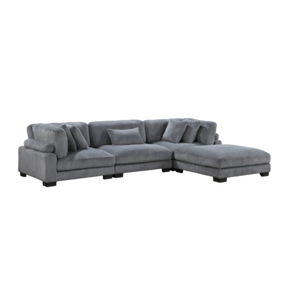 8555GY*4OT 4-Piece Modular Sectional wi...