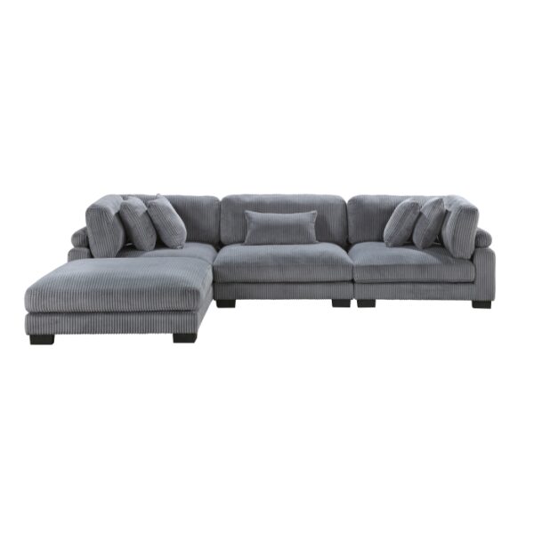 8555GY*4OT 4-Piece Modular Sectional wi...