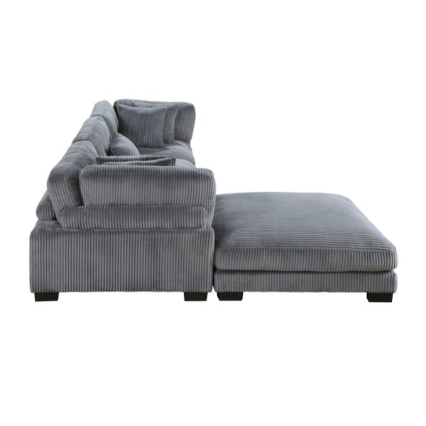 8555GY*4OT 4-Piece Modular Sectional wi...