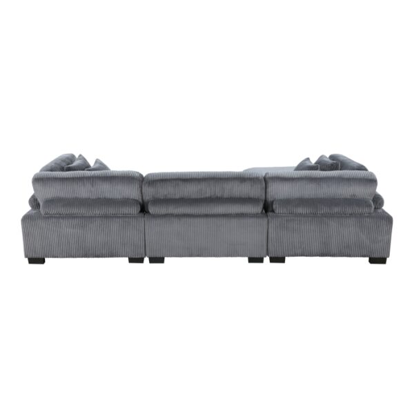 8555GY*4OT 4-Piece Modular Sectional wi...