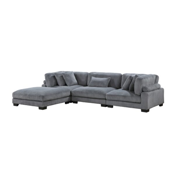 8555GY*4OT 4-Piece Modular Sectional wi...
