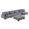 8555GY*CR2ACVCOT 5-Piece Modular Sectional wi...