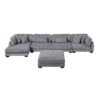 8555GY*CR2ACVCOT 5-Piece Modular Sectional wi...