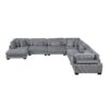 8555GY*2CR3ACVC 6-Piece Modular Sectional wi...