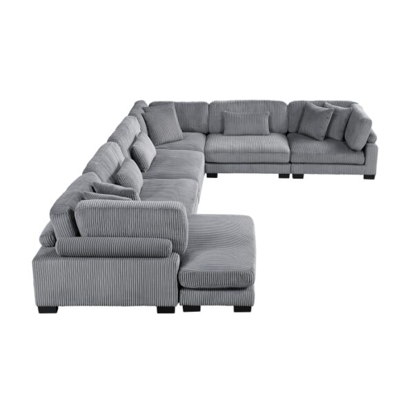 8555GY*2CR3ACVC 6-Piece Modular Sectional wi...