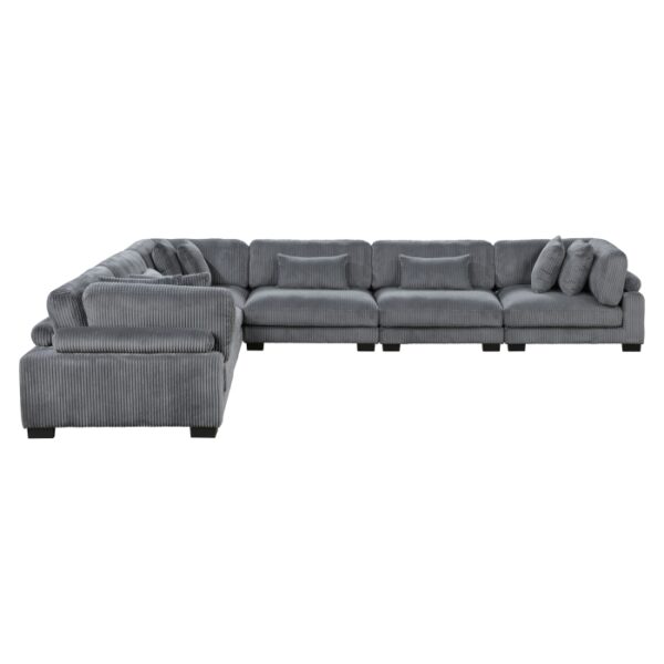 8555GY*3CR3AC 6-Piece Modular Sectional