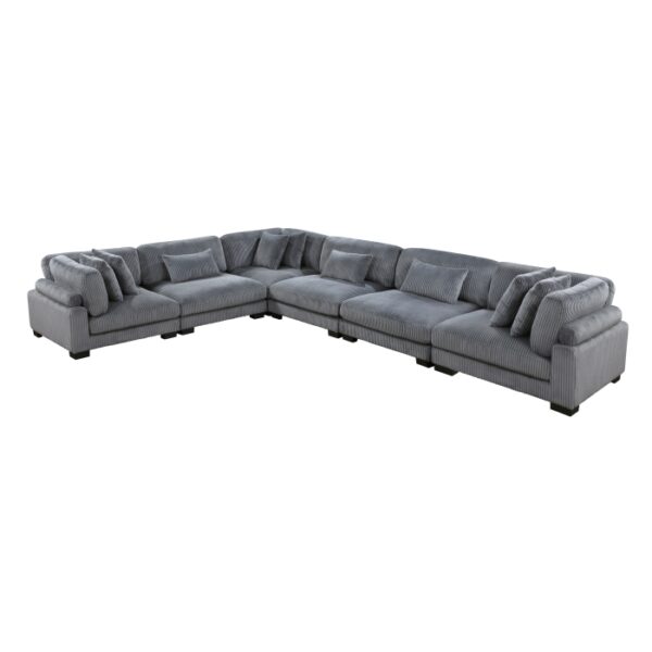 8555GY*3CR3AC 6-Piece Modular Sectional