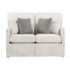 8557 Seating-Hampstead Collection 2pc Set: Sofa, Love