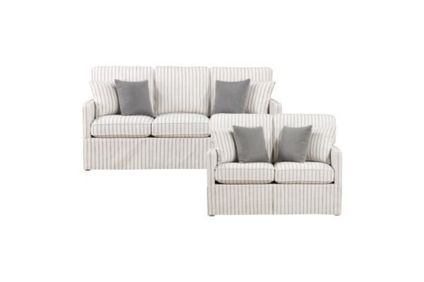 8557 Seating-Hampstead Collection 2pc Set: Sofa, Love