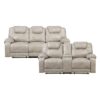 8560PT Seating-Gainesville Collection 2pc Set: Sofa, Love