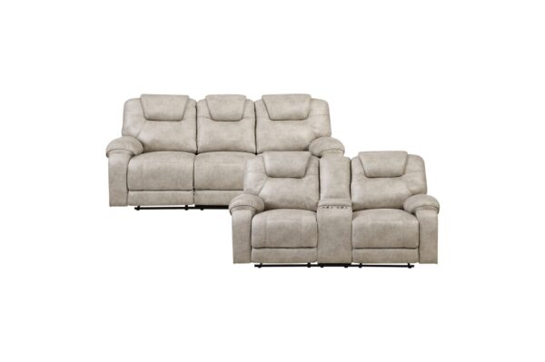 8560PT Seating-Gainesville Collection 2pc Set: Sofa, Love