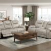8560PT Seating-Gainesville Collection 2pc Set: Sofa, Love
