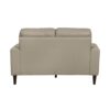 8566LTE Seating-Lewes Collection 2pc Set: Sofa, Love
