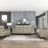 8566LTE Seating-Lewes Collection 2pc Set: Sofa, Love