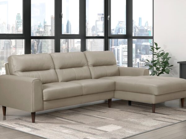 8566LTE-SC Seating-Lewes Collection 2-Piece Sectional with Right...