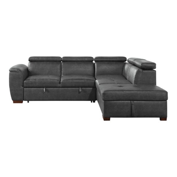 8567GY*SC 2-Piece Sectional with Pull-...