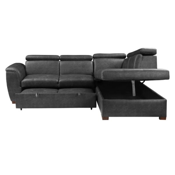 8567GY*SC 2-Piece Sectional with Pull-...