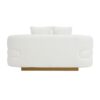 8568WH Seating-Novella Collection 2pc Set: Love, Chair