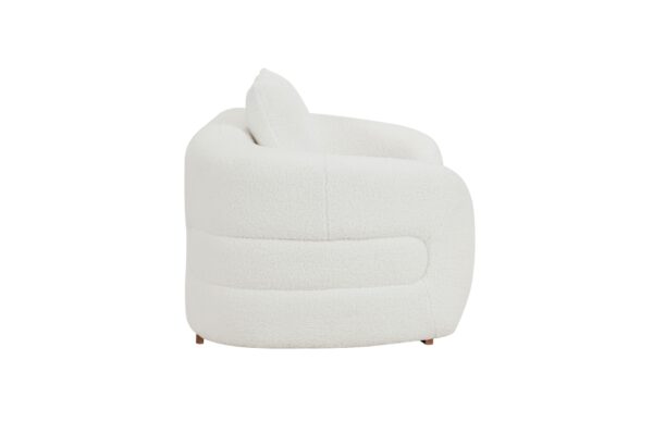 8568WH Seating-Novella Collection 2pc Set: Love, Chair