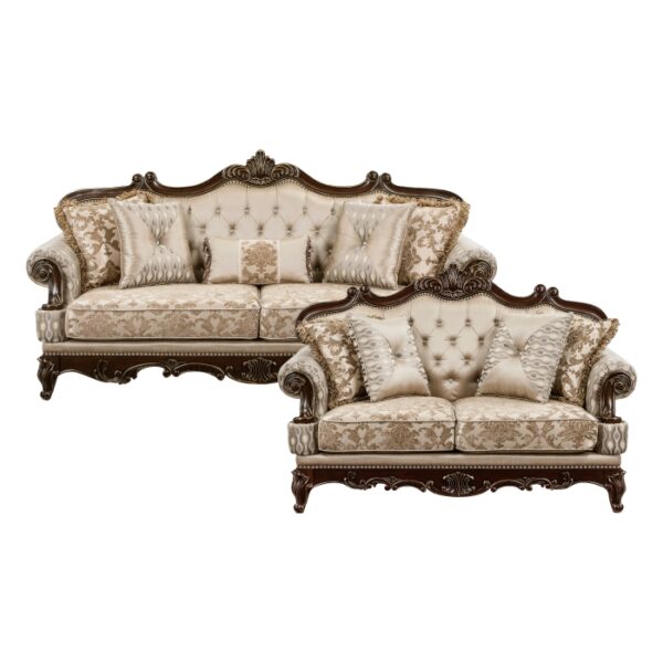 8570*2 2pc Set: Sofa, Love