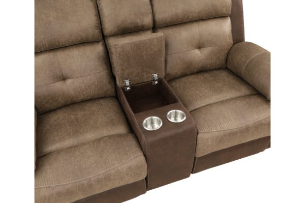 8599BR Seating-Glendale Collection 2pc Set: Sofa, Love
