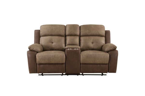 8599BR Seating-Glendale Collection 2pc Set: Sofa, Love