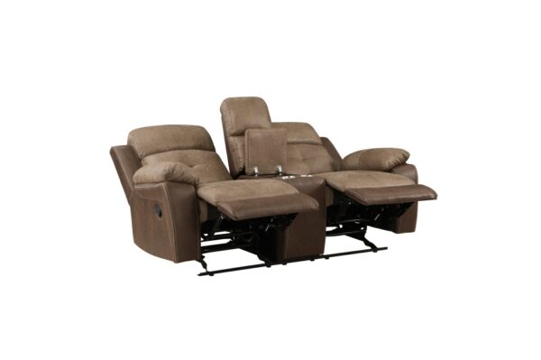 8599BR Seating-Glendale Collection 2pc Set: Sofa, Love