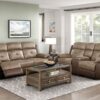 8599BR Seating-Glendale Collection 2pc Set: Sofa, Love