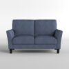9519GRY Seating-Aliana Collection 2pc Set: Sofa, Love