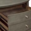 1730GY Bedroom Cotterill Collection 4pc Set (QB+NS+DR+MR)