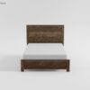 1534WH Bedroom Corbin Collection 4pc Set (QB+NS+DR+MR)