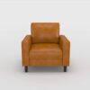9203BRW Seating-Malcolm Collection 2pc Set: Sofa, Love
