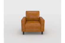 9203BRW Seating-Malcolm Collection 2pc Set: Sofa, Love