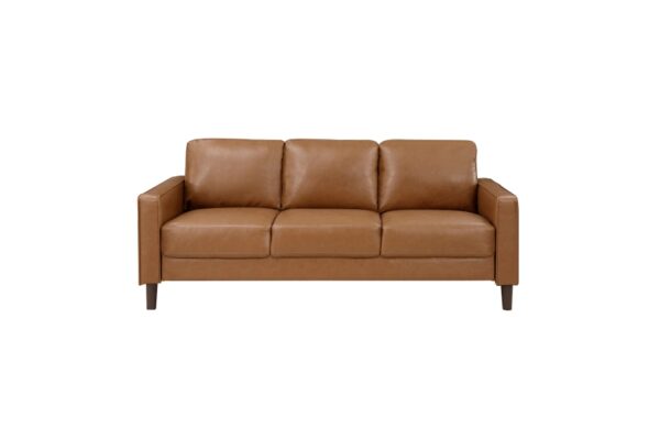 9203BRW Seating-Malcolm Collection 2pc Set: Sofa, Love