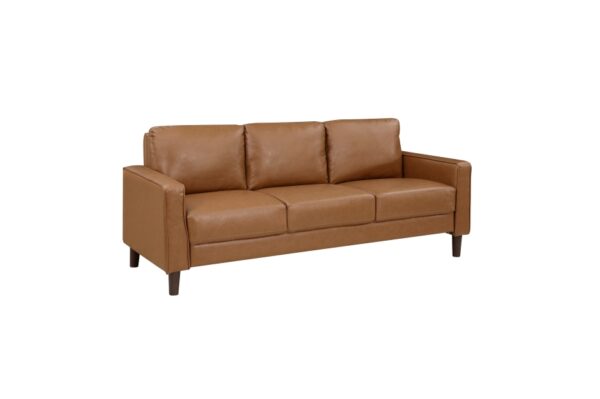 9203BRW Seating-Malcolm Collection 2pc Set: Sofa, Love